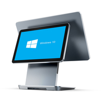 Système de point de vente ultra-mince de 15.6 pouces Android/win10/Linux Machine de point de vente silencieuse Epos sans ventilateur
