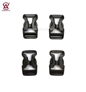 Fournisseur d'usine, boucle à dégagement latéral en plastique noir durable de 20 mm pour sacs et accessoires de casque - Product Image 2