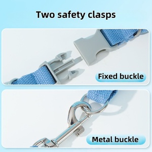 Harnais de Luxe pour Animaux de Compagnie – Confortable et Réglable en Polyester Écologique avec <span class=keywords><strong>Protection</strong></span> Poitrine et Dos, Motif Dessin Animé Teddy pour Chiens et Chats - Product Image 5