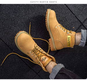 ZG 8813-5 <strong>Winter</strong> Safety <strong>Boots</strong> for Construction <strong>Work</strong> Microfiber Leather &amp; Steel Toe with Kavlarr Midsole Rubber Middle Cut <strong>Boot</strong> - Product Image 6