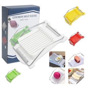 Chuyên nghiệp thép không gỉ đa-trái cây <span class=keywords><strong>Slicer</strong></span> cho chuối Kiwi ham THẬM CHÍ cắt máy rửa chén an toàn công cụ nhà bếp trứng Cutter - Product Image 1