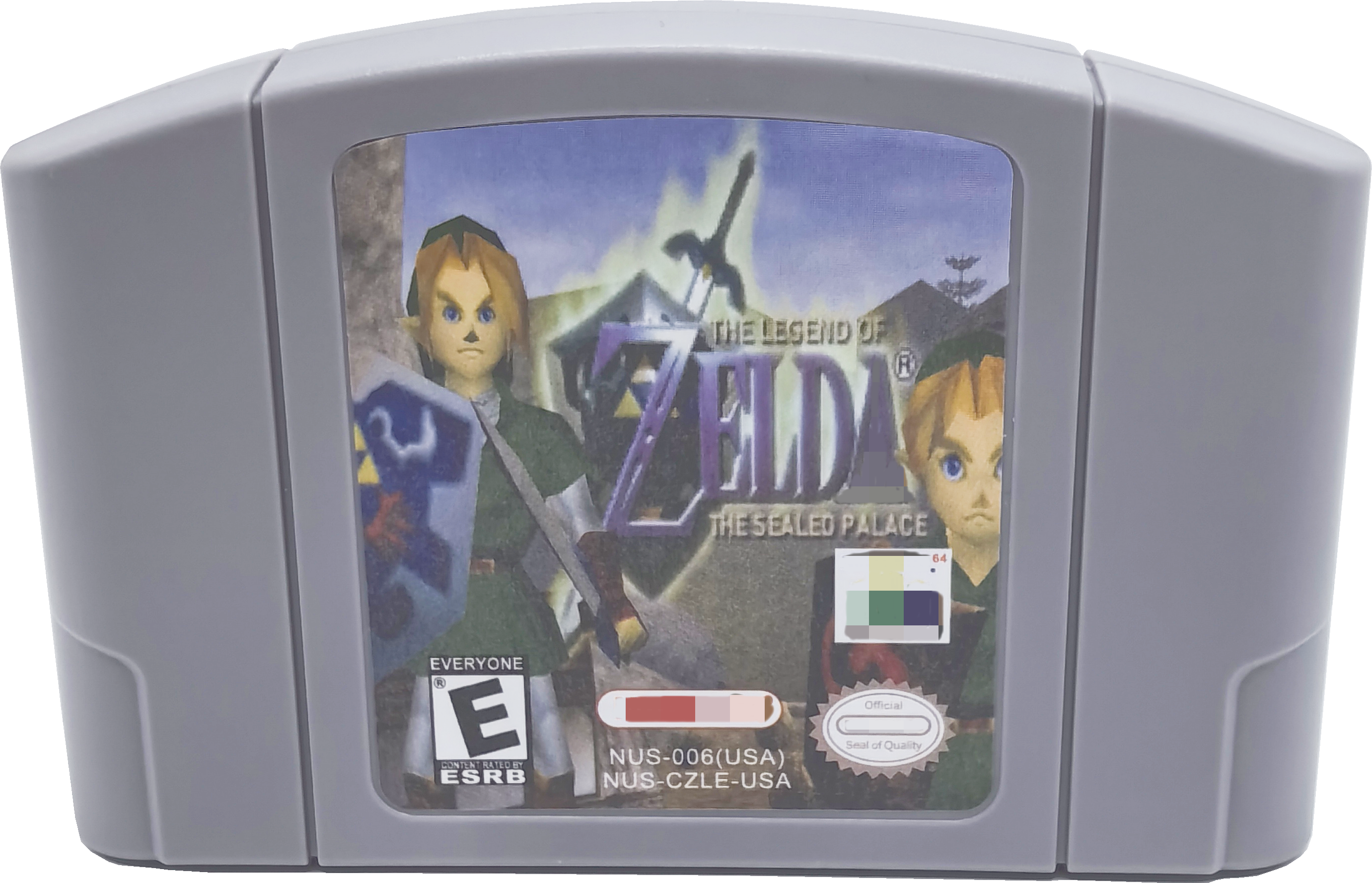 Gris Leyenda de Zelda El Palacio Sellado
