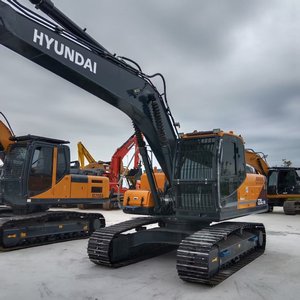 Excavadora de cadenas Hyundai 220LC-9S de 22 toneladas, bien conservada, unidad original para trabajos de terraplenes <span class=keywords><strong>civiles</strong></span> - Product Image 2