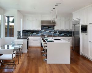 White Shaker Custom <strong>Kitchen</strong> <strong>Cabinets</strong> Complete Sets Factory Direct RTA Solid Wood <strong>kitchen</strong> <strong>cabinets</strong> Set <strong>kitchen</strong> Island - Product Image 2
