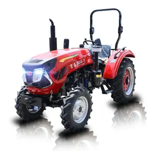 Factory Prices 4 Wheel Drive Pulling Tires Snow Blower Small Tractor For Sale