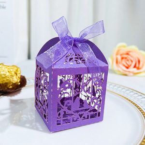 งานแต่งงานรักกล่องขนมกลวงยุโรปงานแต่งงานF ErreroนกPearlescentกล่องกล่องขนม - Product Image 6