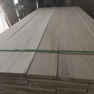 Obral besar papan kayu paulownia padat penjualan kayu paulownia untuk pintu inti