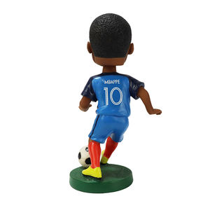 Personalizable jugador de fútbol Bobblehead estatuilla resina artesanía regalo escultura decorativa figuritas Bobblehead resina <span class=keywords><strong>Gif</strong></span> figuritas - Product Image 5