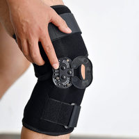 Genouillère articulée, Support de genou réglable médical, antidémarrage orthopédique Post-Op, orthèse Rom, genouillère articulée