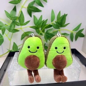 Divertido Peluche de Aguacate, Muñeco de Aguacate Kawaii, Muñeco de Peluche de Fruta de Dibujos Animados, Regalo de Cumpleaños para Niños - Product Image 1