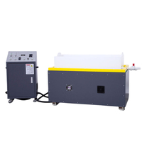 Machine de polissage à tambour magnétique |   Équipement de meulage magnétique pour le débavurage des bijoux et des petites pièces métalliques, polissage miroir