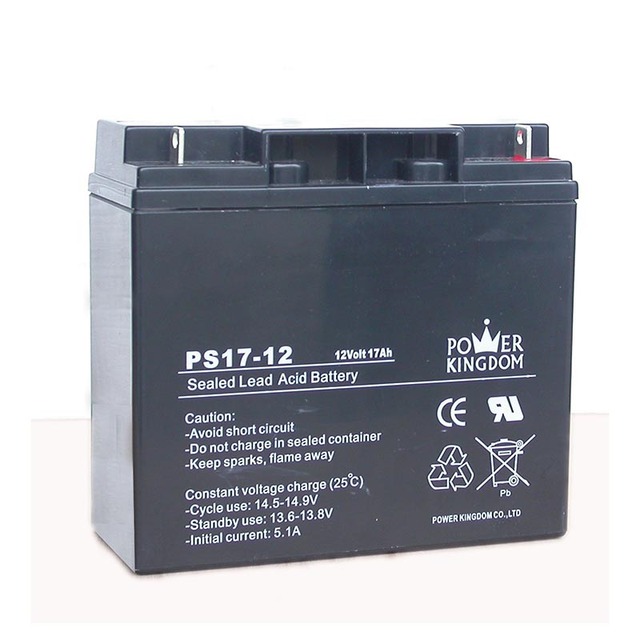 17Ah 12V AGM Storage Battery for UPS/Lighting/Telecom/Transportation/Electrical/Medical