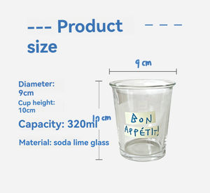 Taza de café de diseño atractivo con tapa abatible y letras, para leche y desayuno familiar, estilo sencillo y moderno. - Product Image 6