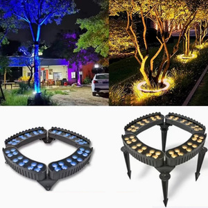 Luz <span class=keywords><strong>LED</strong></span> para Árboles <span class=keywords><strong>de</strong></span> 12W/60W/72W con Color Variable, IP65 Impermeable, Proyector <span class=keywords><strong>Exterior</strong></span> para Paisajes con Aleación <span class=keywords><strong>de</strong></span> Aluminio AC/DC 220V - Product Image 3