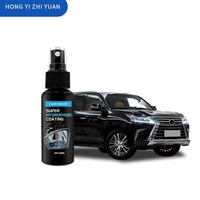 Profesional 160 °   Lapisan Anti Hujan Mobil Super Hidrofobik Semprotan Pelapis Kaca Tahan Lama Pelapis Kaca Spion Mobil