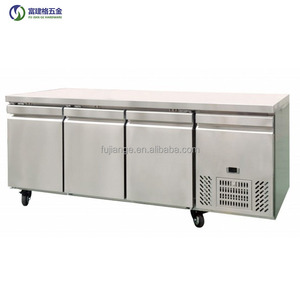 Vendita calda del frigorifero <span class=keywords><strong>orizzontale</strong></span> scanalato del <span class=keywords><strong>congelatore</strong></span> del bancone dell'insalata del cassetto di uso sostenibile di alta qualità - Product Image 6