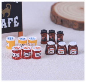 Miniatures <span class=keywords><strong>en</strong></span> résine Kawaii <span class=keywords><strong>en</strong></span> forme <span class=keywords><strong>de</strong></span> confiture <span class=keywords><strong>de</strong></span> fraises, sauce <span class=keywords><strong>chocolat</strong></span>, jouets pour enfants, bouteilles <span class=keywords><strong>de</strong></span> bière, gobelets à eau, breloques miniatures pour maison <span class=keywords><strong>de</strong></span> poupée, vente <span class=keywords><strong>en</strong></span> gros - Product Image 6