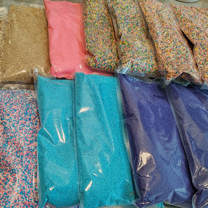 1 kg de confettis solides pour décorations de gâteaux, donuts, Jimmy Sprinkles, outils de pâtisserie, fournitures de décoration de mariage, bonbons, perles en vrac de Noël - Product Image 2