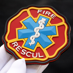 Écussons personnalisés en PVC pour épaule d'agents de patrouille routière, emblèmes de localisation, de jurIDIction et de grade, et patchs en caoutchouc pour uniforme - Product Image 3