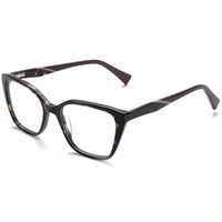 Monture de lunettes Elan Optical YB8213 populaire, style papillon œil de chat, pour femme, monture complète en acétate, livraison rapide
