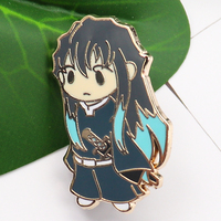 China Factory No Minimum Niedriger Preis Japanische Comic Anime Figur Harte Emaille Pins