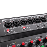 Mezclador de Audio Profesional Accuracy Pro Audio Dj Ddj-1000srt MA8, Mezclador de DJ con Cable para Transmisión
