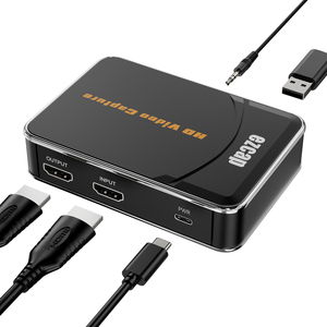 Tarjeta <span class=keywords><strong>de</strong></span> Captura <span class=keywords><strong>de</strong></span> Video HDMI Ezcap 1080P30 con Entrada <span class=keywords><strong>de</strong></span> Micrófono, Grabadora <span class=keywords><strong>de</strong></span> <span class=keywords><strong>Juegos</strong></span> Compatible con Xbox 360, One, PS3, PS4 y <span class=keywords><strong>PC</strong></span> - Product Image 1