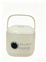 Cuiseur à riz électrique intelligent numérique portable Trancre 5L avec cuve antiadhésive, design carré, tasse graduée et spatule