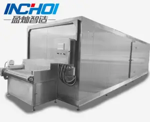 Congelador automático do túnel de preço baixo, equipamento de congelamento rápido iqf