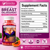 Gummies aux fruits sans sucre pour la beauté, à base de plantes, pour femmes, OEM, export transfrontalier, 90 gummies