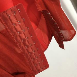 Kadın yeni iç çamaşırı parlak taklidi kayış PU deri tüp üst sutyen + üçgen külot - Product Image 4