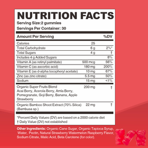 OLLI özel etiket sıcak satış karışık meyve Superfruits Gummies yetişkinler için doğal Vegan meyve Gummies - Product Image 2