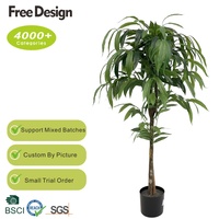 Nouvelles feuilles de saule artificielles en mousse, verdure, Noël, Nouvel An, légères pour le salon, la maison