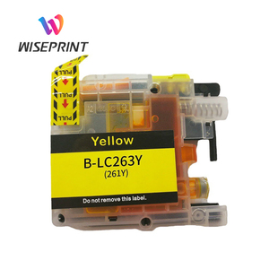 Cartouche de couleur premium compatible Wiseprint <span class=keywords><strong>Brother</strong></span> LC263/LC261 pour imprimantes <span class=keywords><strong>MFC</strong></span>-<span class=keywords><strong>J480DW</strong></span>/<span class=keywords><strong>MFC</strong></span>-J680DW, emballage en vrac Guangdong - Product Image 5