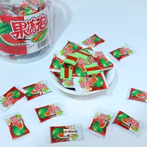 <span class=keywords><strong>Bonbons</strong></span> à la gomme à bulles à la pastèque pour enfants, en seau, Little Bald-Head, 500g, 3,5g/pièce, série combinée, <span class=keywords><strong>bonbons</strong></span> nostalgiques <span class=keywords><strong>de</strong></span> l'<span class=keywords><strong>enfance</strong></span> - Product Image 3