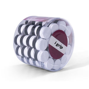 לבן אנטי להחליק נגד החלקה דביק החלפת badminton מחבט טניס מחבט badminton האחיזה טניס - Product Image 6