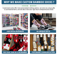 Fabricants de chaussettes diabétiques mi-mollet personnalisées, chaussettes de couleur unie à coupe ample, chaussettes diabétiques en fibre de bambou pour hommes