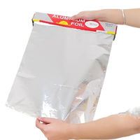 Rouleau de papier aluminium en gros pour usage domestique et cuisine, rouleau de papier aluminium 8011