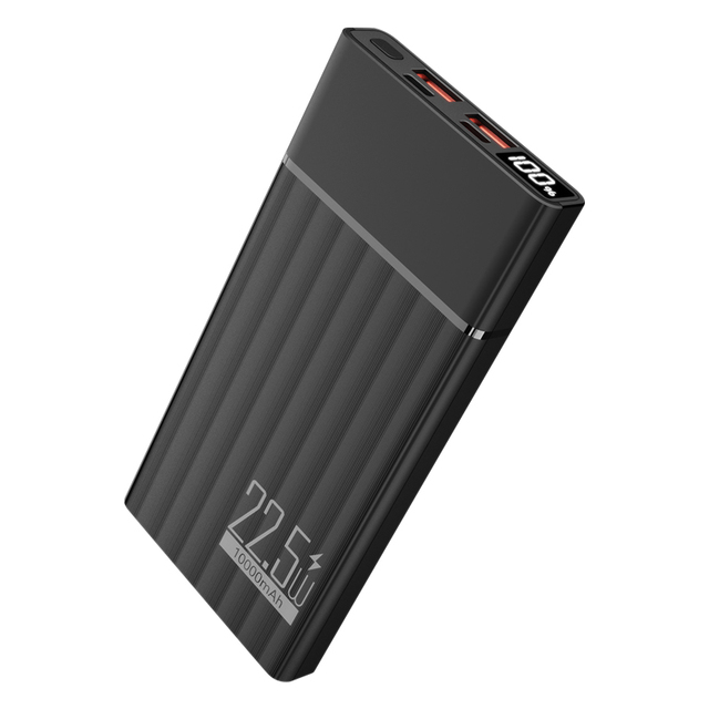 2026 New Hot Selling 10000mAh 20000mAh Digital Display Power Bank 22.5W Max Portable Power Banks
