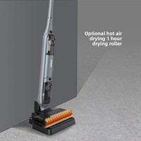 Aspirateur sans fil intelligent Teendow WV05, aspirateur humide et sec rechargeable de 3200 mAh, lave-sol et sèche-linge avec auto-nettoyage