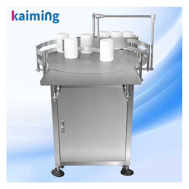 Automatic Stainless Steel Rotary Bottle Collecting Table/Accumulation Conveyor Table