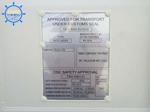 New 20/40 chân ISO tiêu chuẩn vận chuyển container 1 cách 1 chuyến đi cao Cube đôi cửa conex từ Ningbo Thượng Hải - Product Image 4