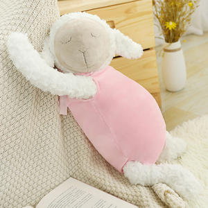 CE/ASTM 2024 Tendance Nouvelle Arrivée Personnalisé Dormir Animal En Peluche Jouets En Peluche Animaux Ovins Jouets Huggable Cadeau D'anniversaire - Product Image 3