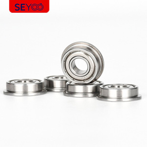 Seyoo Flange <b>Bearing</b> 8x19x6 Mm Stainless Steel Ball <b>Bearing</b> With Flange Step Cup Ddrf-1980zz For Fitness Equipment - Product Image 1