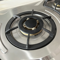 Appareils de cuisson universels modernes haute puissance Foshan, plaque de cuisson à gaz, cuisinière à 5 brûleurs