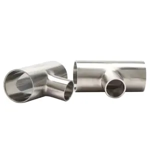 Top Quality Sanitary Stainless Steel Reducing Equal Welded Tee Reducer