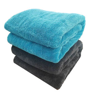 <span class=keywords><strong>Panni</strong></span> per Autolavaggio in <span class=keywords><strong>Microfibra</strong></span> Intrecciata Senza Bordi a Doppio Strato per Asciugatura 1600gsm Cura Detailing Pulizia <span class=keywords><strong>Auto</strong></span> Panno Super Assorbente - Product Image 4