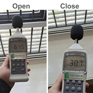 Hiệu suất cách âm siêu cao xoay cạnh hẹp Thiết kế tầm nhìn lớn biệt thự cử<span class=keywords><strong>a</strong></span> sổ khách sạn - Product Image 5