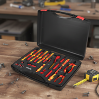 Jeu d'outils de mécanicien GATmatic : Clé à chocs CR-V, outils isolés, pioche et faucille pour réparation automobile – Garantie à vie