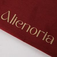Pochette zippée en toile épaisse, sac de rangement moderne et chic sur mesure pour bijoux, organisateur de rouge à lèvres et de maquillage sur mesure